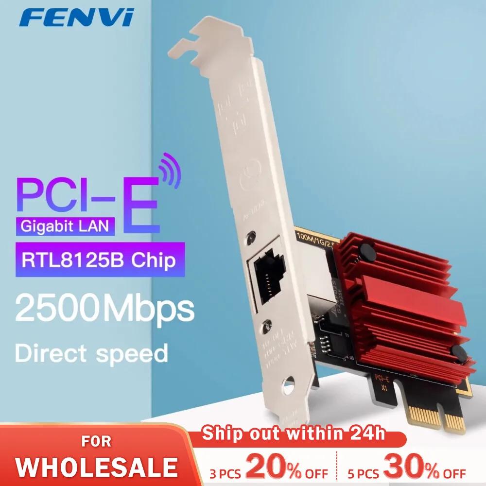 2.5G PCI-E RJ45 ⰡƮ Ʈũ ī RTL8125B Ĩ 10/100/1000Mbps ̴  RJ45 LAN Ʈѷ  PC Win10/11